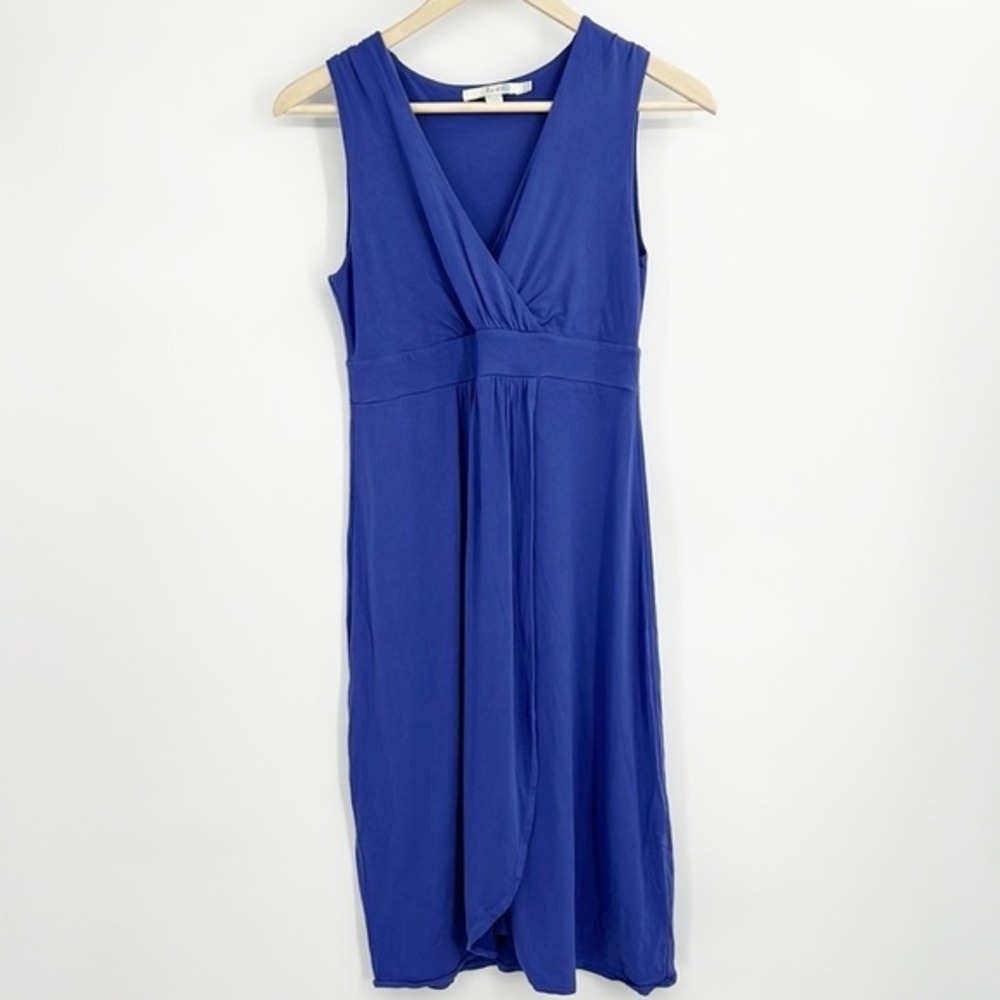 Boden Casual Surplice Dress Women's Periwinkle Blue size 6